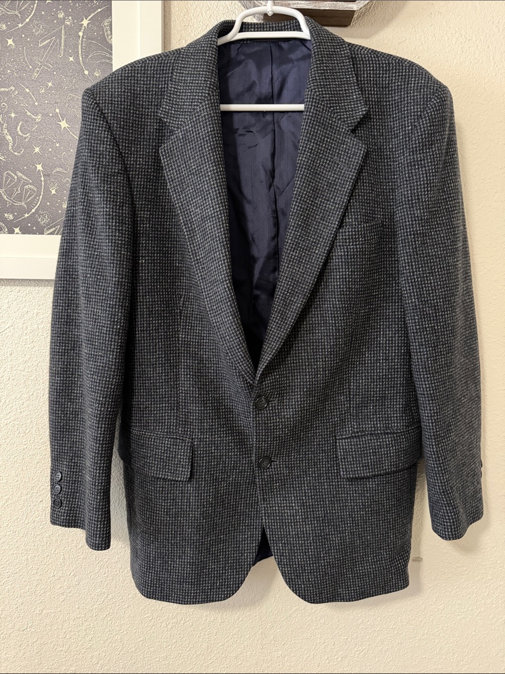Barrington Mens 100% Wool Blazer Jacket 40R